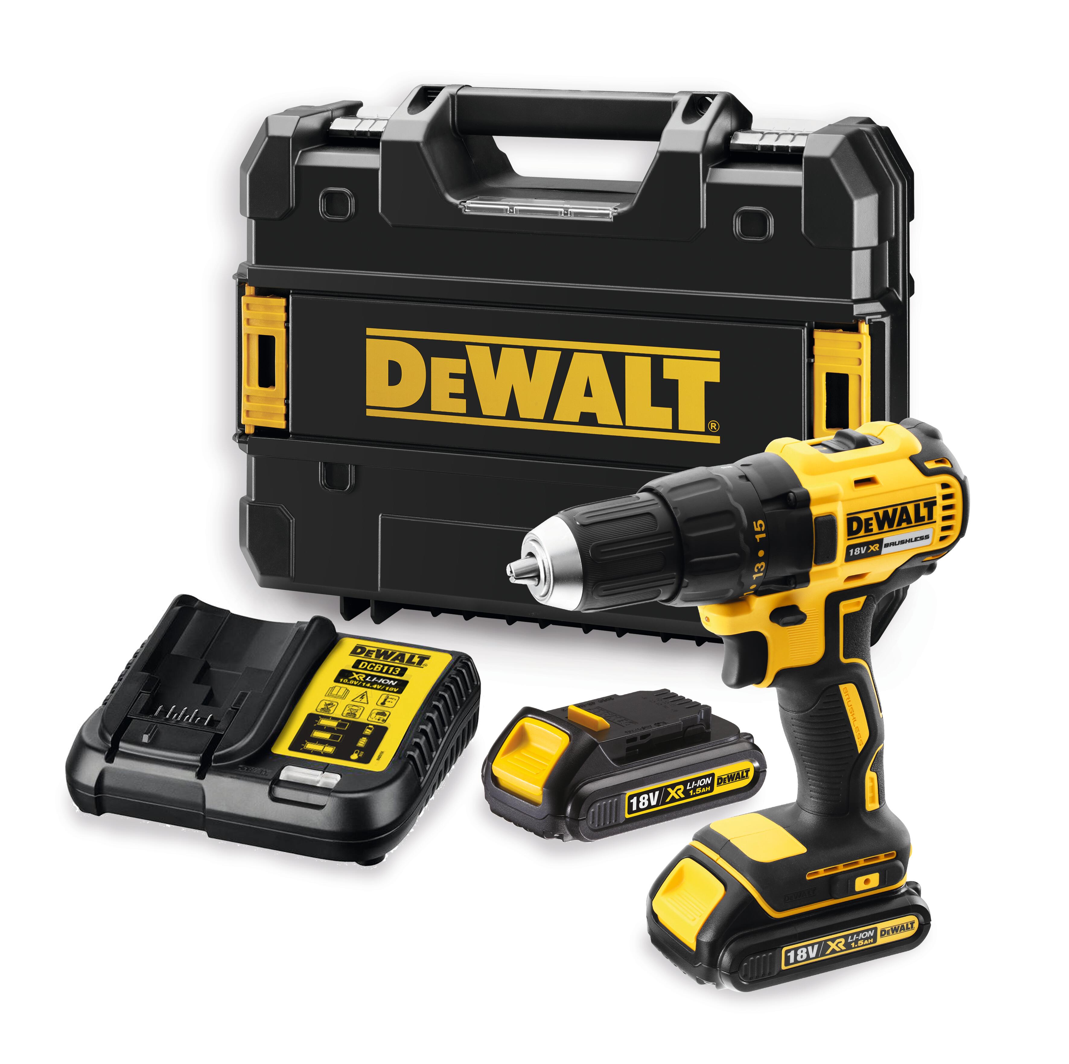 Wiertarko-wkrętarka 18V DCD777S2T DeWalt / 2 x 1,5Ah - 3
