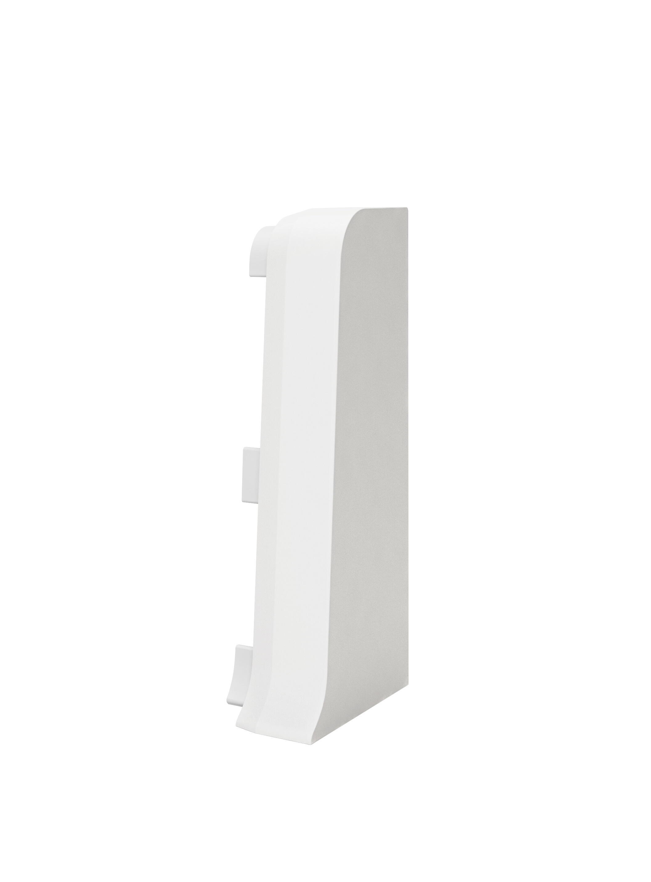 Zaślepka do listew przypodłogowych Esquero Duo 650 115x55x21mm biała
