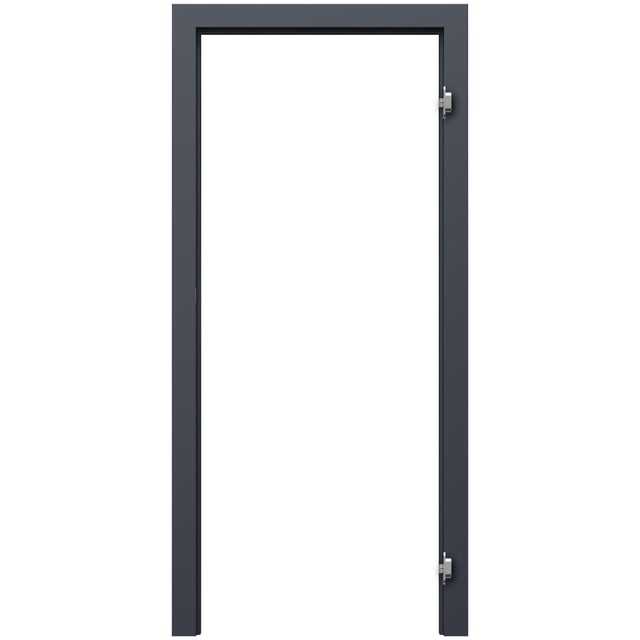 Ościeżnica regulowana Porta System 95-115 80 prawa antracyt komplet