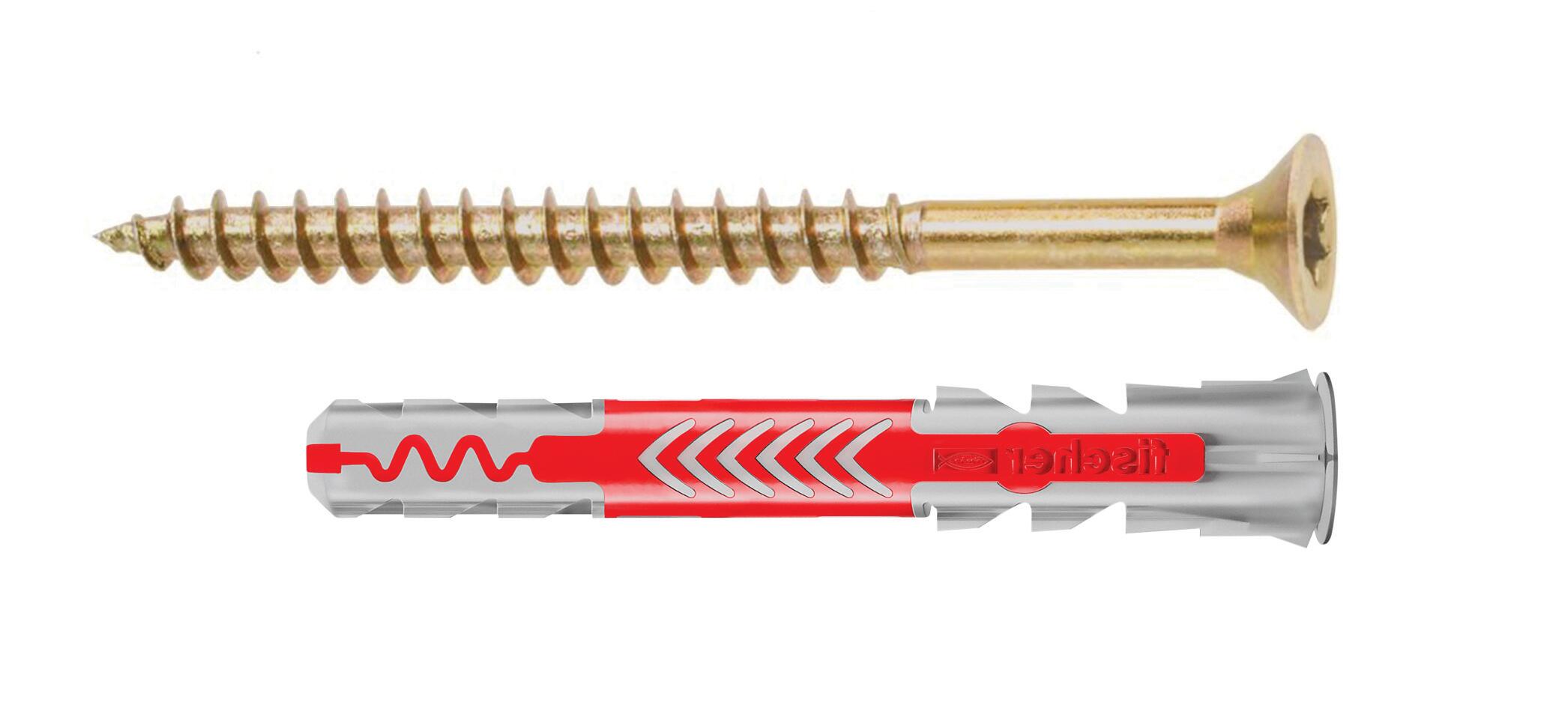 Kołek Duopower 8x40 mm z wkrętem 5.0x50 mm (40 szt.) - 2