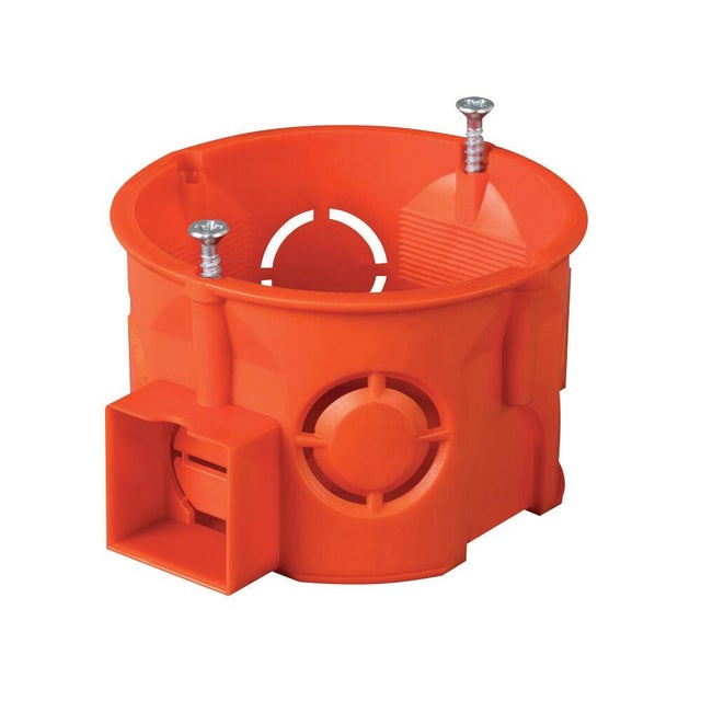 Puszka podtynkowa PK60 PRO płytka łączona z wkrętami Ø 60mm