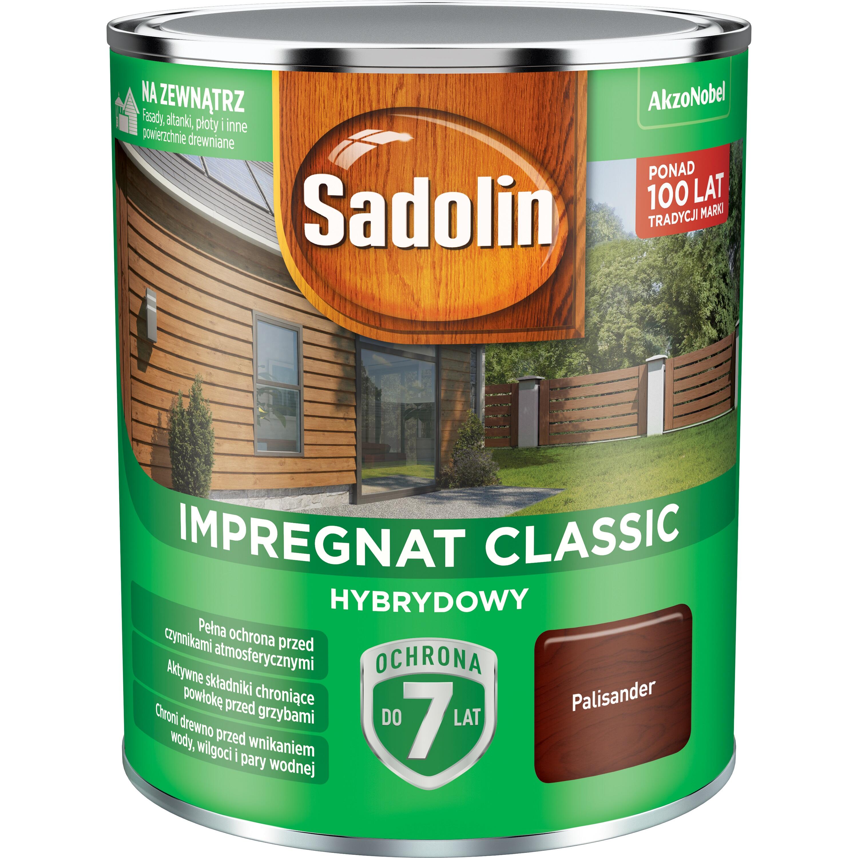 Impregnat hybrydowy Sadolin Classic palisander 0,75l