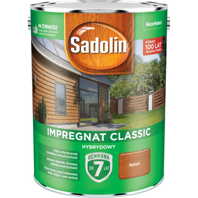 Impregnat hybrydowy Sadolin Classic mahoń 4,5l