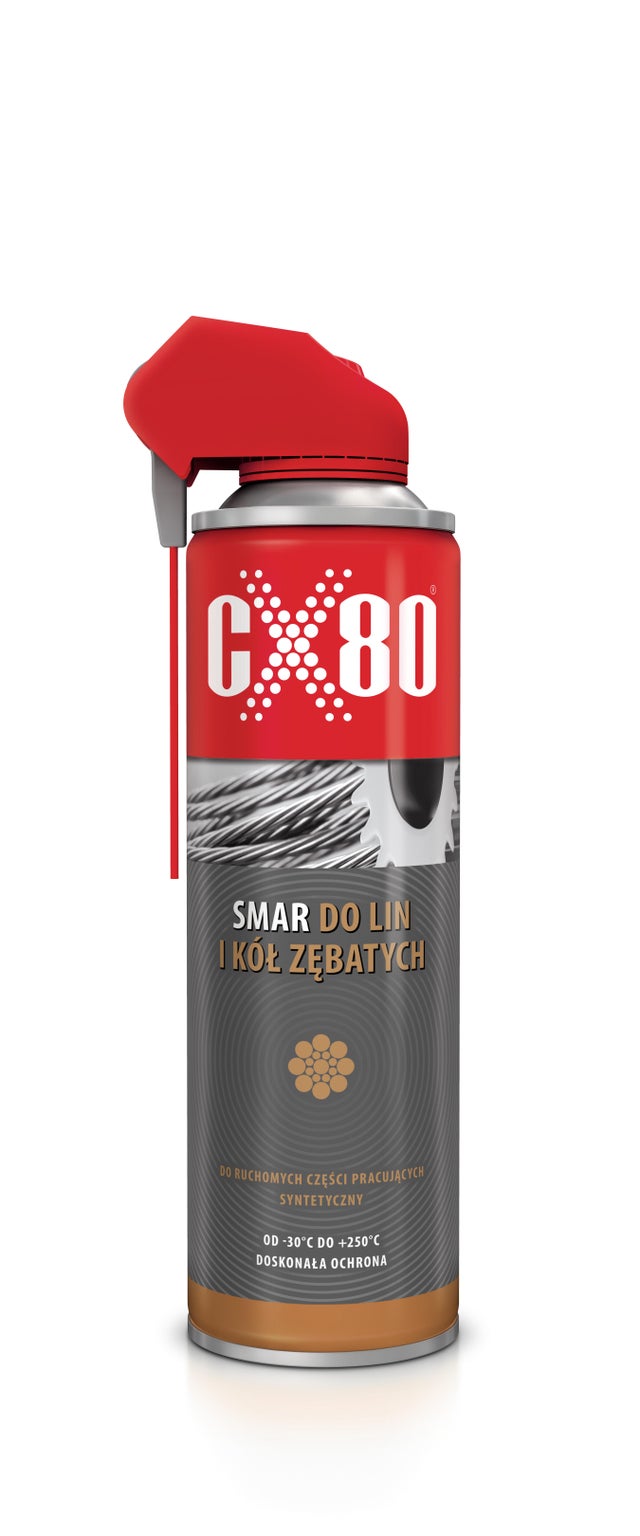 Smar do lin i kół zębatych Duo Spray CX-80 500ml