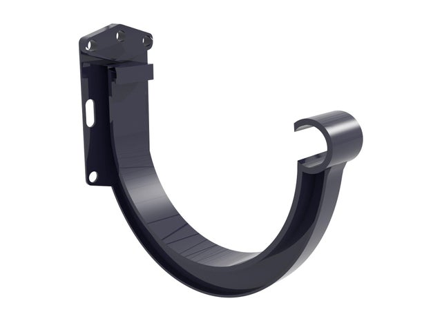 Hak rynnowy wzmocniony G125, grafitowy PVC Scala Plastics