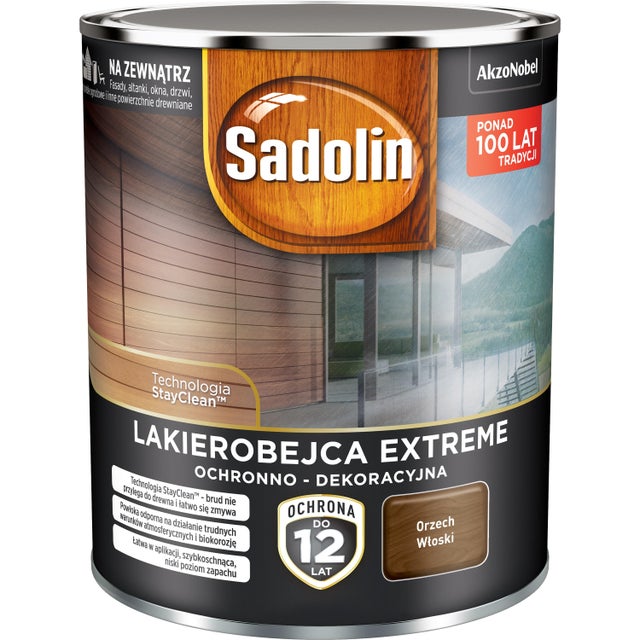 Lakierobejca Sadolin Extreme orzech włoski 0,7l