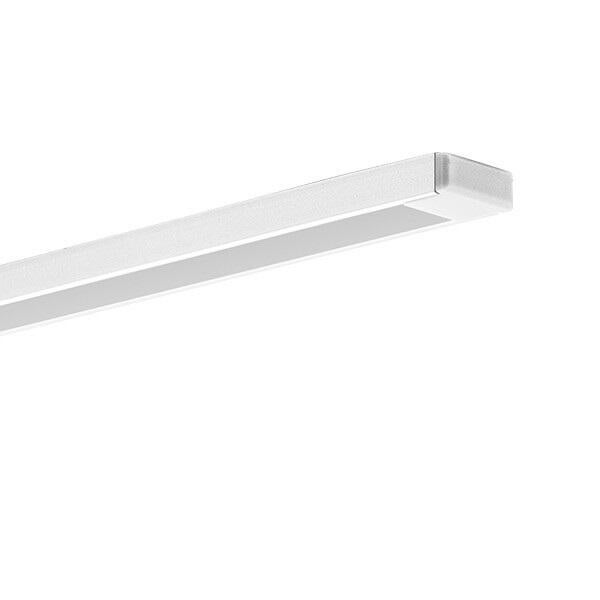 Zestaw profil aluminiowy natynkowy do taśm LED 8-10mm lakierowany biały 2m Micro  6x15mm