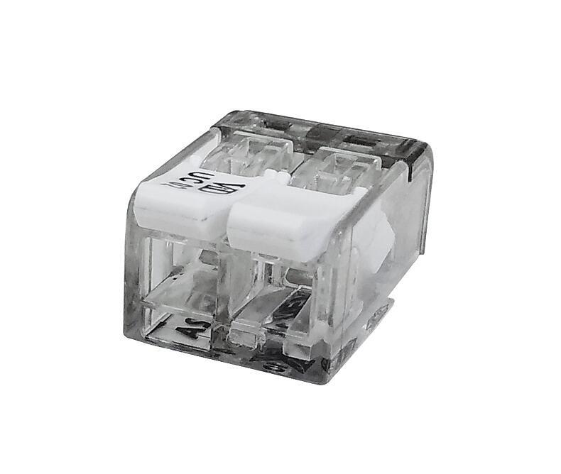 Szybkozłączka z zamkiem Wago 2x0,2-4mm2 5szt - 2