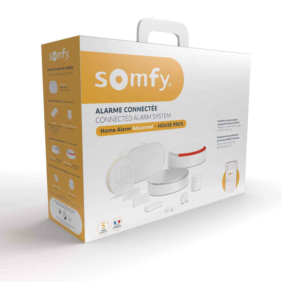 Système d'alarme sans fil Home Alarm Advanced - Pack Maison, Somfy - 3