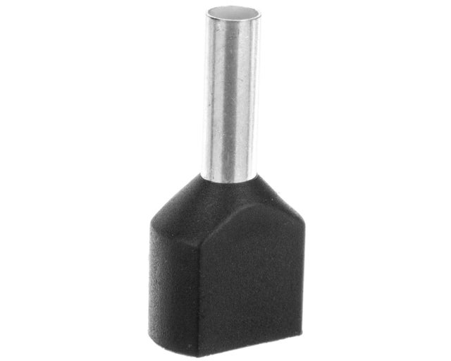 Końcówka tulejkowa izolowana 2x1,5mm2 100szt
