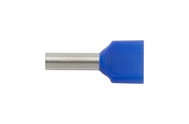 Końcówka tulejkowa izolowana 2x2,5mm2 100szt