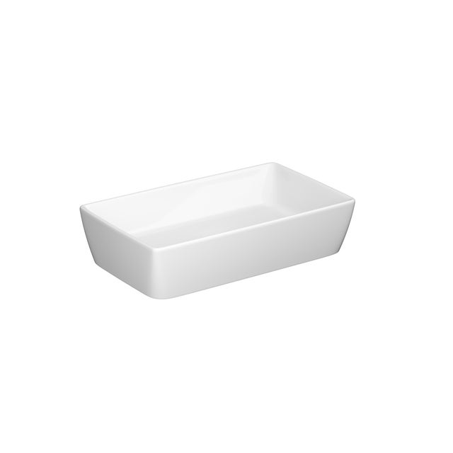 Umywalka nablatowa Cersanit City 60 cm biała