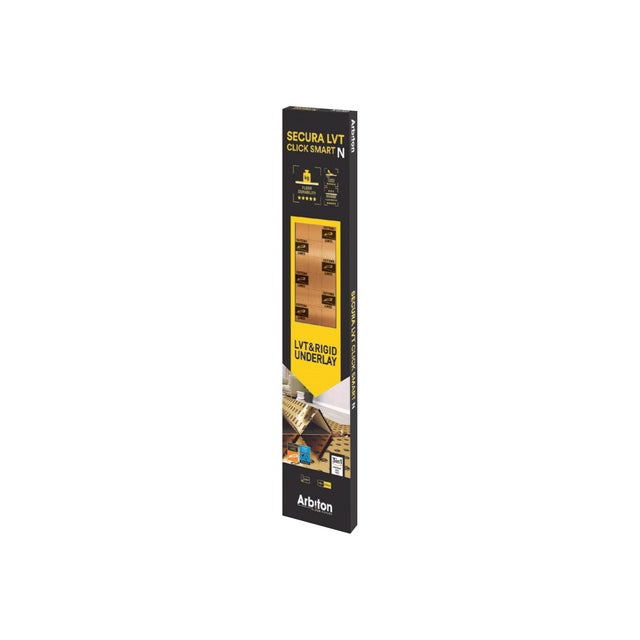Podkład pod panele winylowe Secura LVT Click Smart gr.1,5mm op.6,25m2