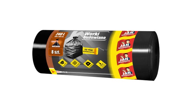 Worki budowlane Jan Niezbędny 240l 8 sztuk
