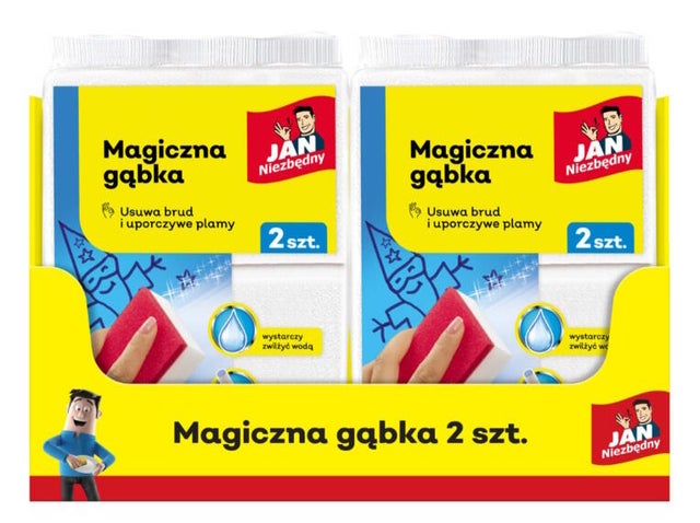 Magiczna gąbka Jan Niezbędny 2 sztuki