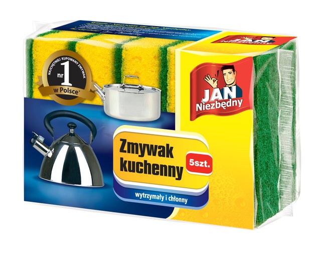 Zmywak kuchenny Jan Niezbędny 5 sztuk