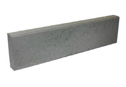 Obrzeże chodnikowe, szare 100x25x8 cm, Pater