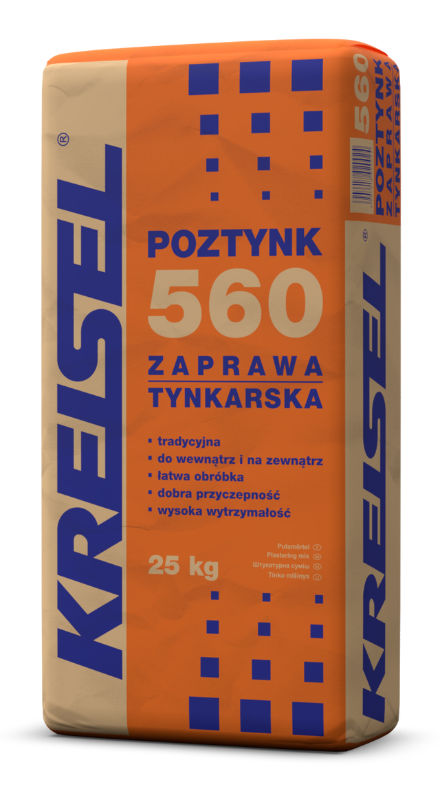 Zaprawa tynkarska Kreisel Poztynk 560 25 kg