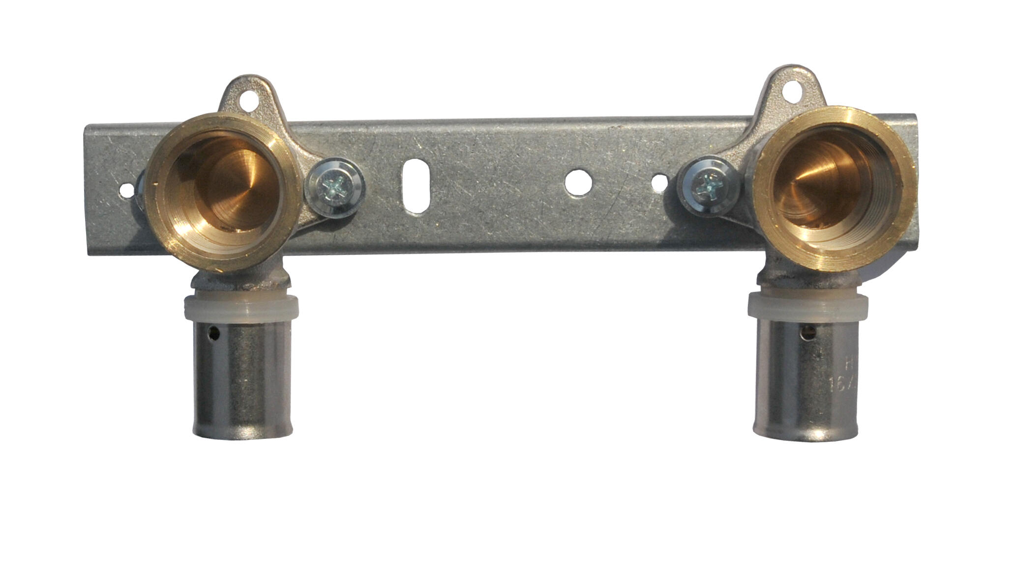Listwa Pex z kolanami zaciskowymi GW 16 mm x 1/2" 100 mm