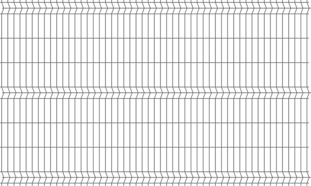 Panel ogrodzeniowy 3D antracyt, 152x250 cm, oczko 50x200 mm, drut 4 mm