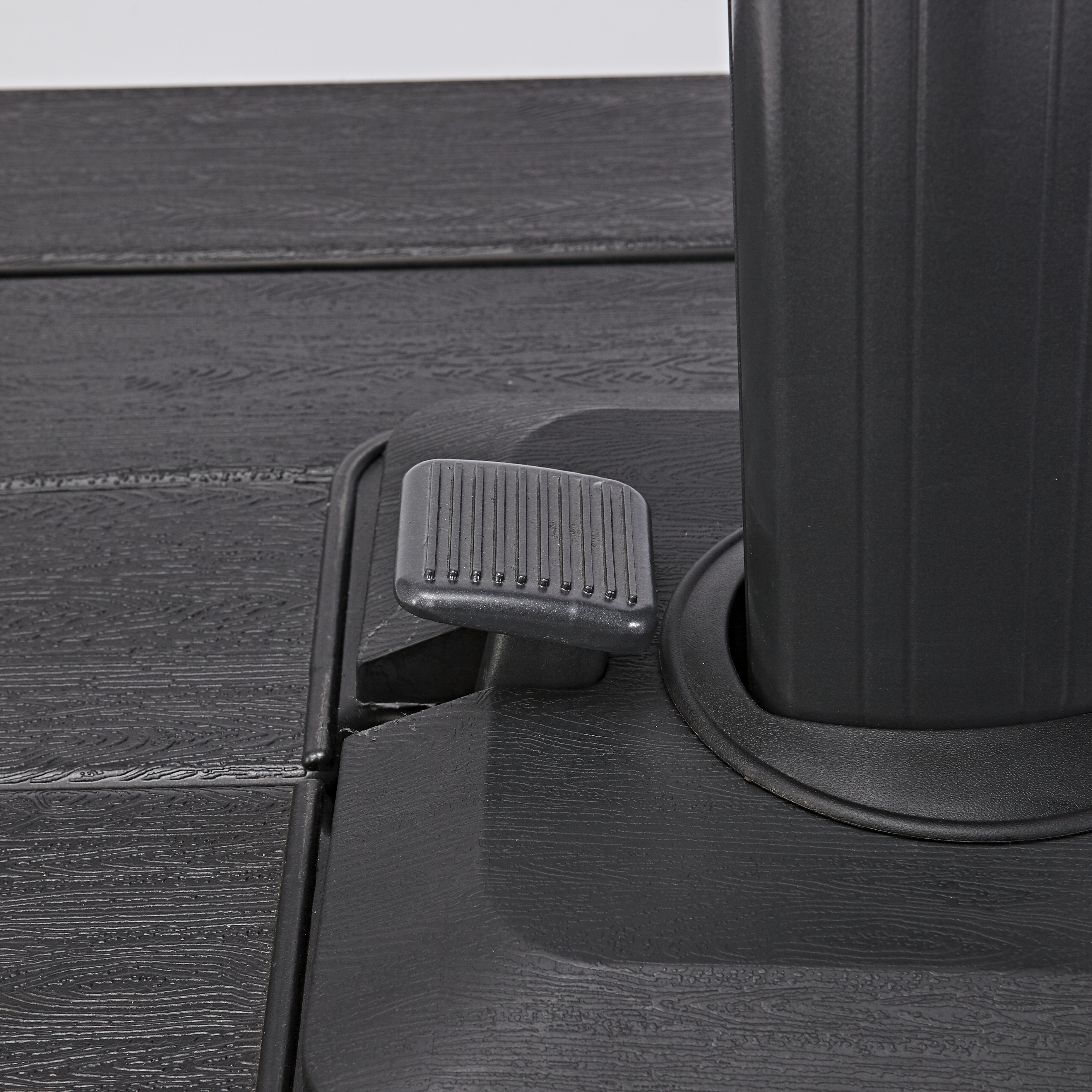 Ombrellone a palo laterale grigio Sonora NATERIAL con telo rettangolare tortora L 282 x P 391 x H 274 cm - 34