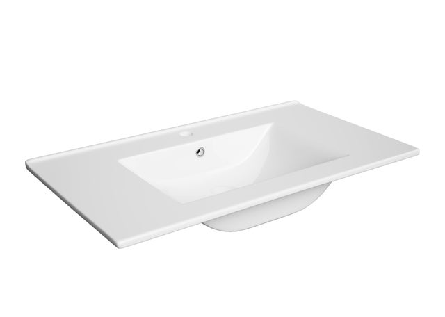 Umywalka meblowa Onas Plan 80 cm biała