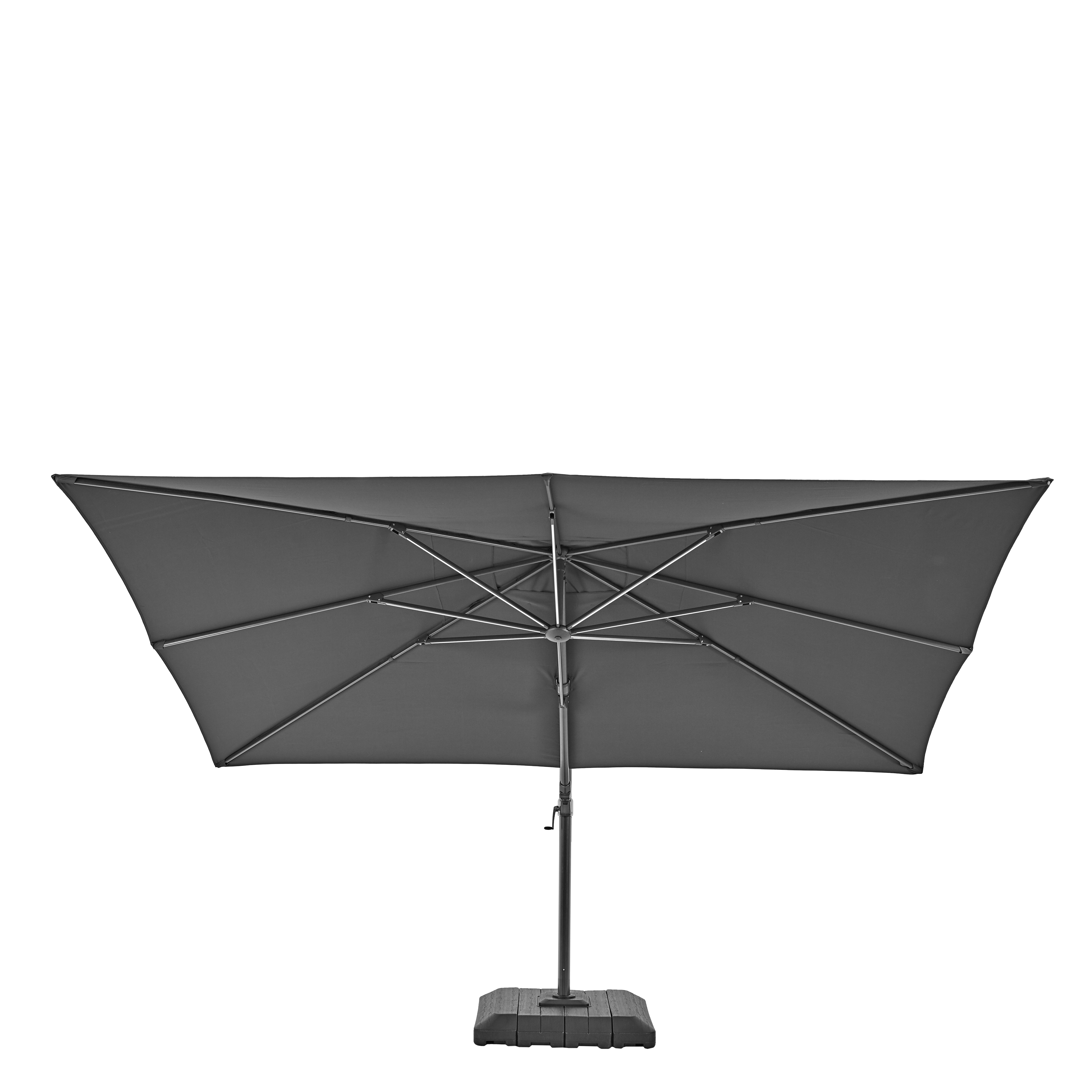 Chapéu de sol NATERIAL CINZA 280X390CM - 3