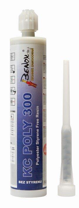 Kotwa chemiczna poliestrowa + mieszalnik 300 ml
