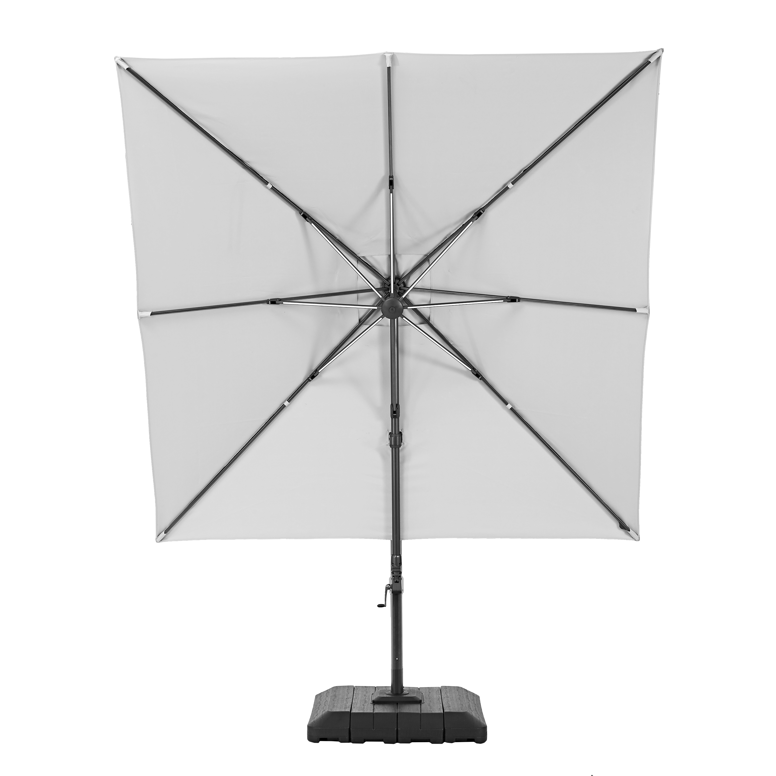Chapéu de sol NATERIAL BRANCO 290X290CM - 15