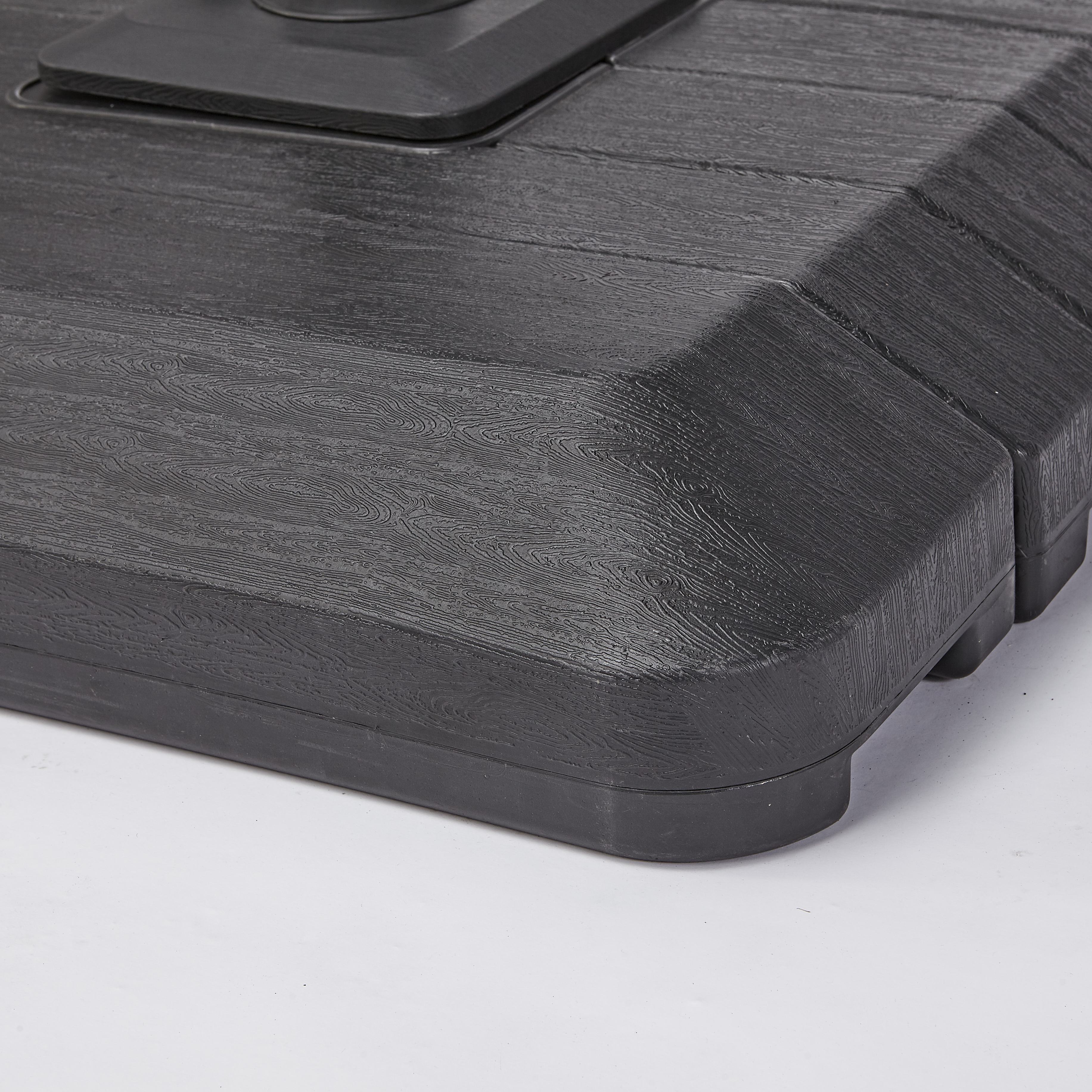 Ombrellone a palo laterale grigio Sonora NATERIAL con telo rettangolare tortora L 282 x P 391 x H 274 cm - 37