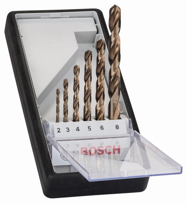 Zestaw wierteł do metalu ROBUST L Bosch, 6 szt.