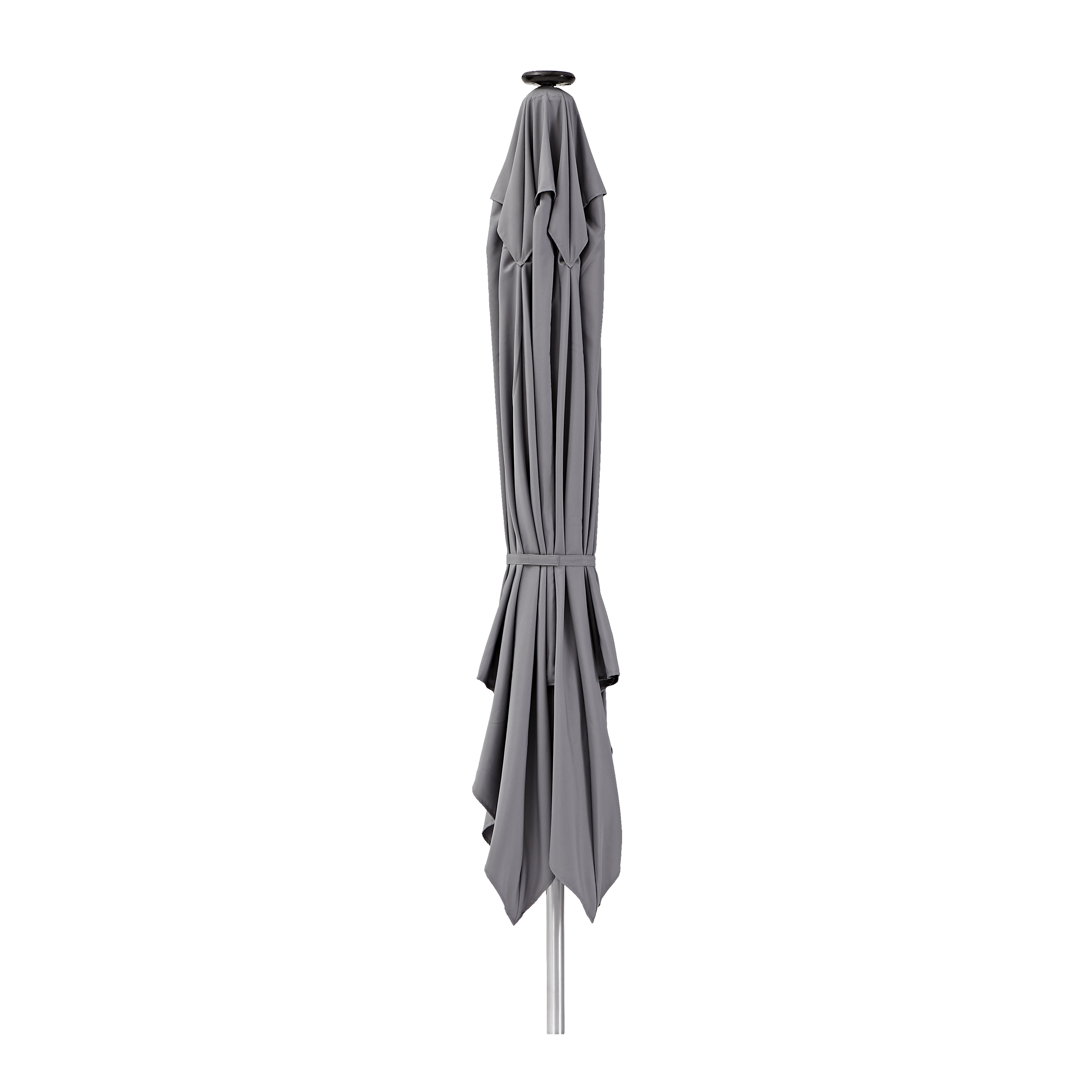 Parasol cuadrado de aluminio NATERIAL Sonora II LED taupé 285 cm - 5