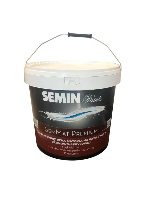 Farba Semmat Premium Touch biała 10 l