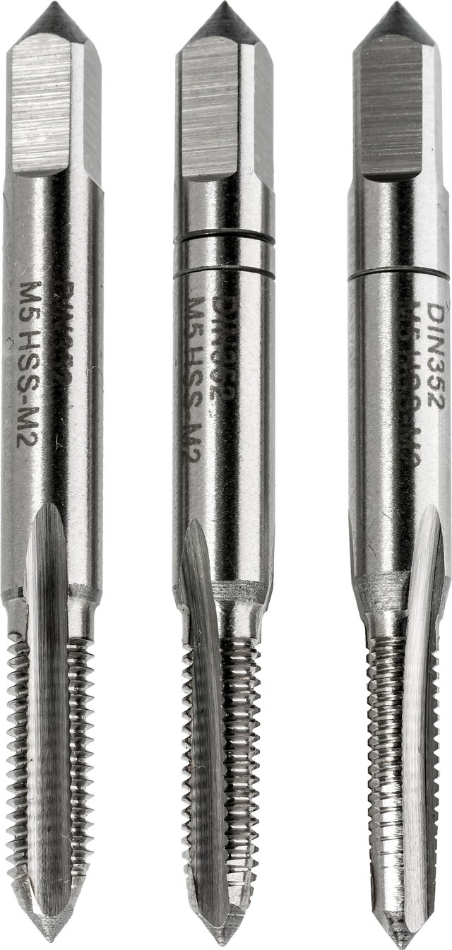 Gwintownik HSS M5, 3 szt.