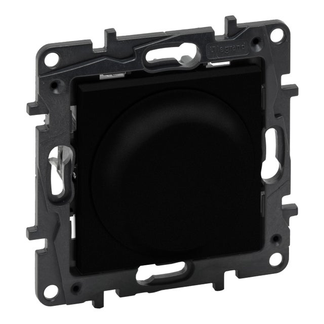 Niloe step czarny ściemniacz obrotowy LED, halogen