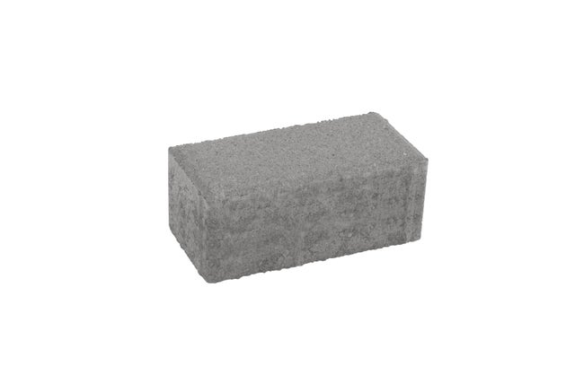 Kostka brukowa szara gr. 8 cm gładka wym. 10x20 cm, Libet