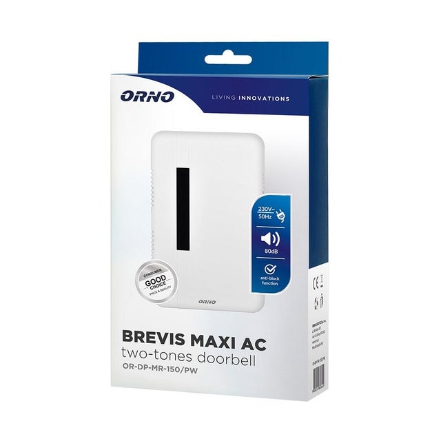 Dzwonek elektromechaniczny dwutonowy BREVIS MAXI AC