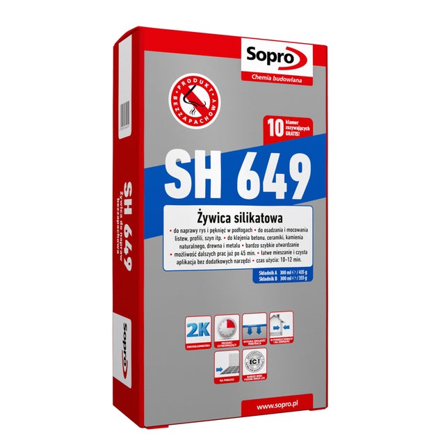 Żywica silikatowa Sopro SH 649 0,6 l