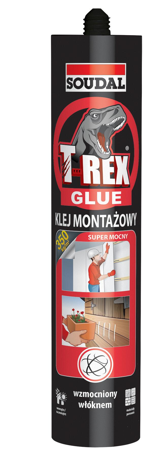 Klej montażowy Soudal T-rex 380g