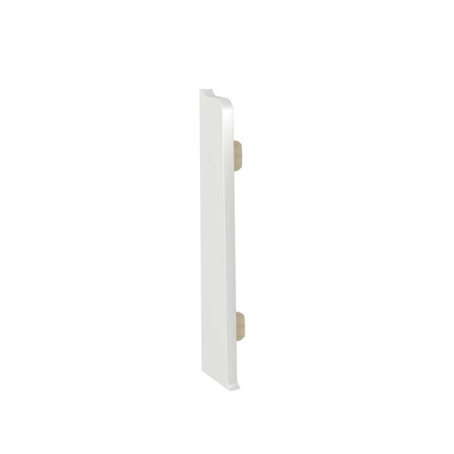 Zaślepka do listwy przypodłogowej Vigo 80 80x16x5mm biały op.2szt
