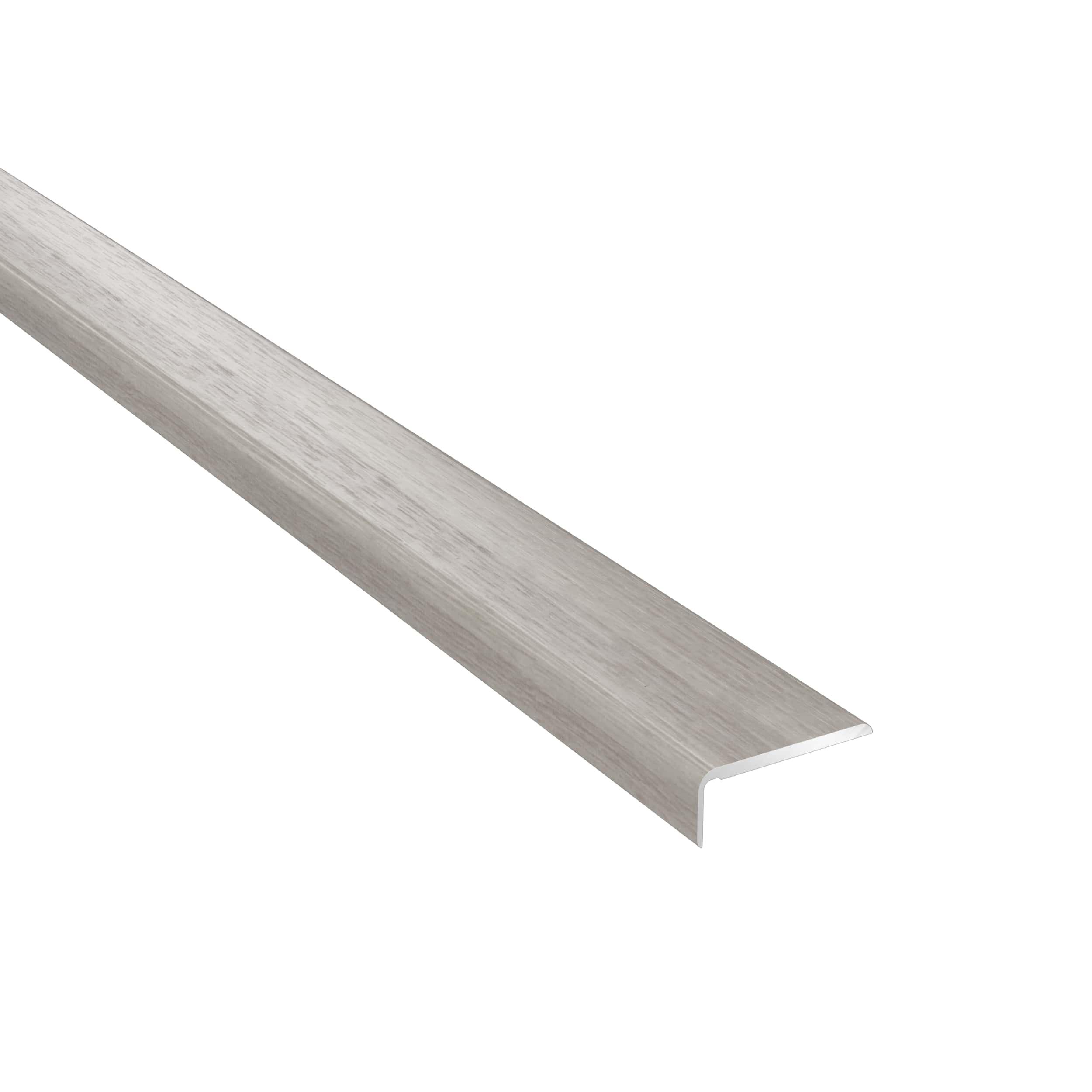 Profil podłogowy CS25 zakończeniowy 1200x25x10 aluminiowy dąb loftowy