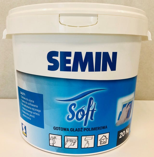 Gładź polimerowa Semin Soft 20kg