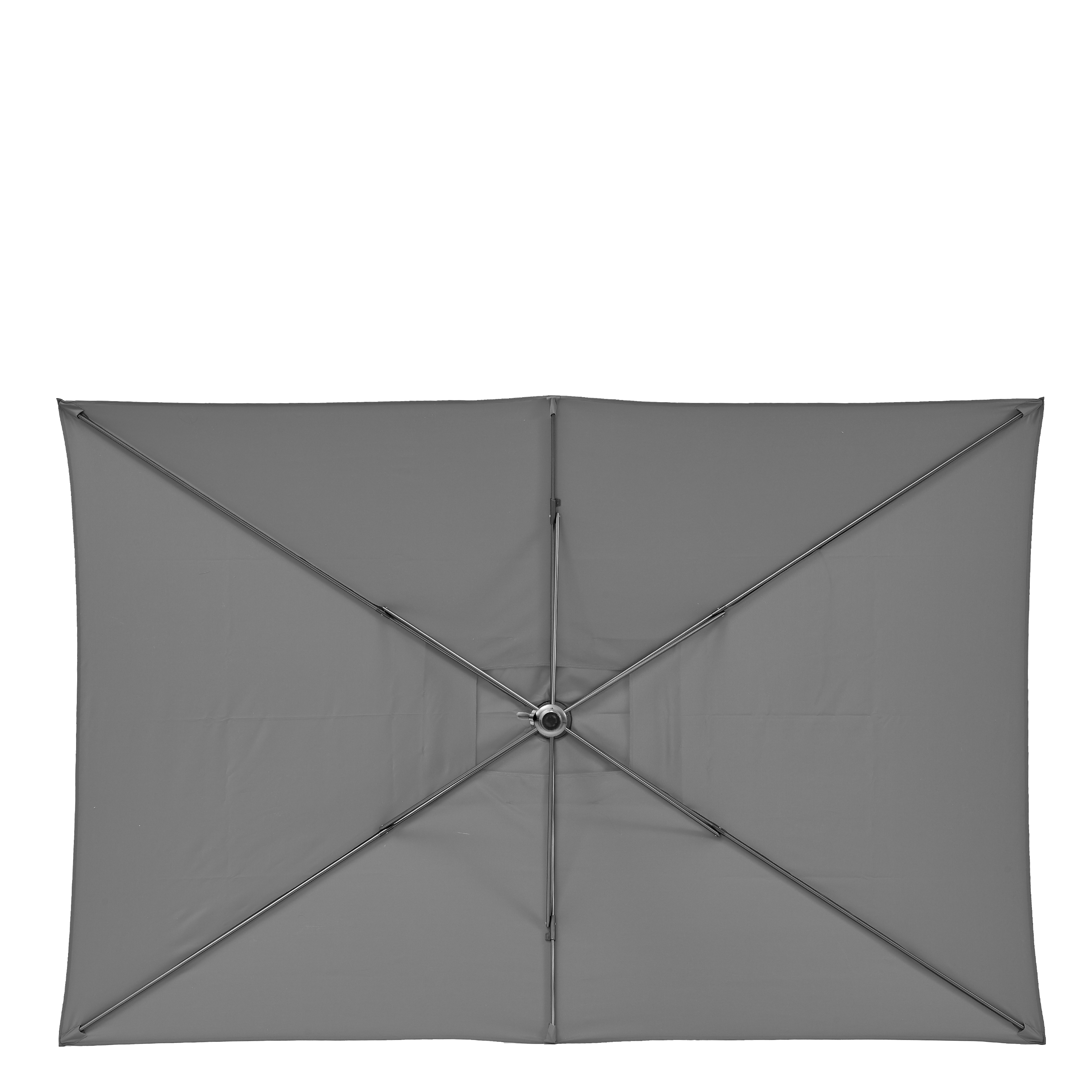 Chapéu de sol NATERIAL AVEA CINZA ESCURO 200X300CM - 9