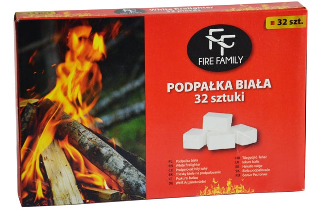 Podpałka biała FF 32 kostki