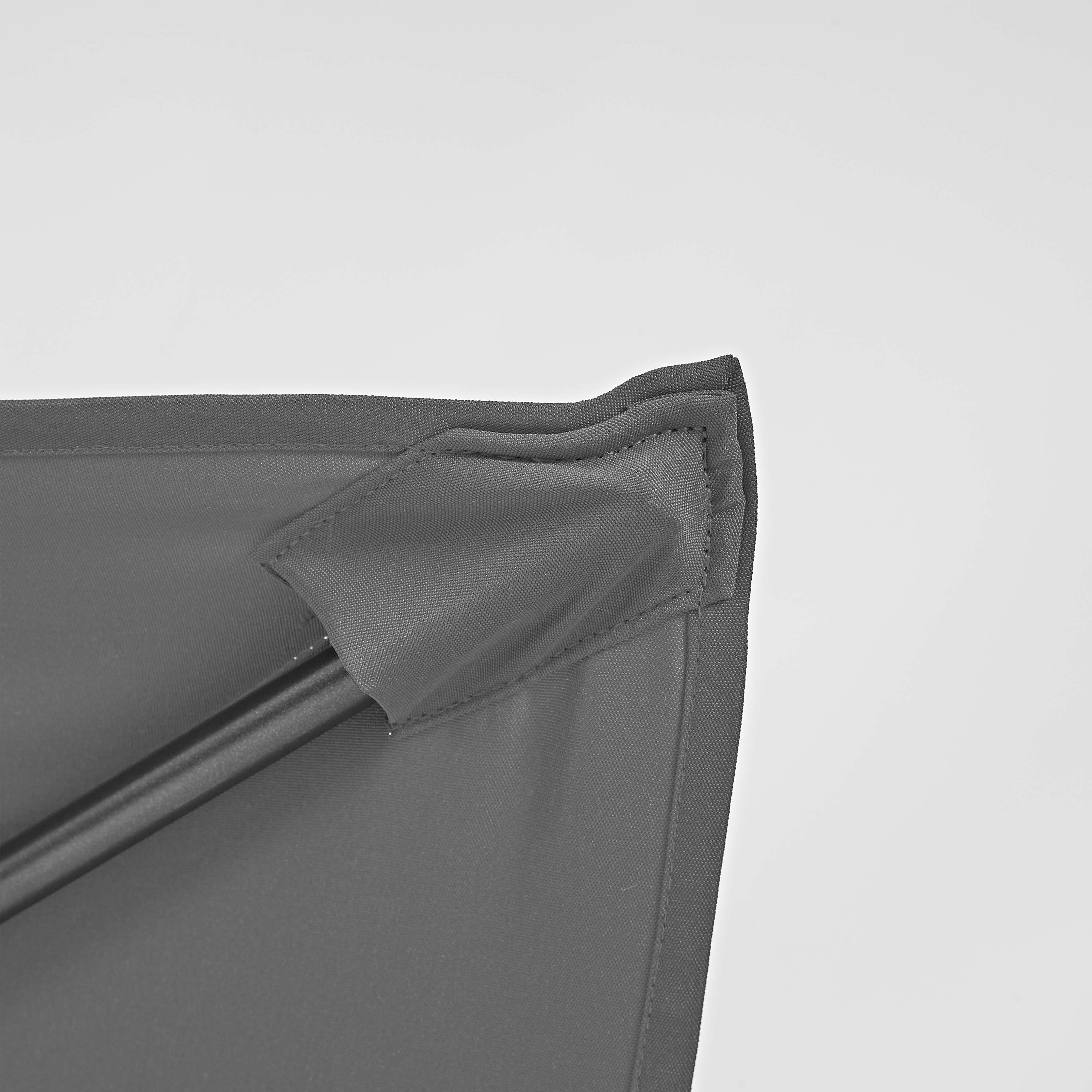 Chapéu de sol NATERIAL AVEA CINZA ESCURO 200X300CM - 5