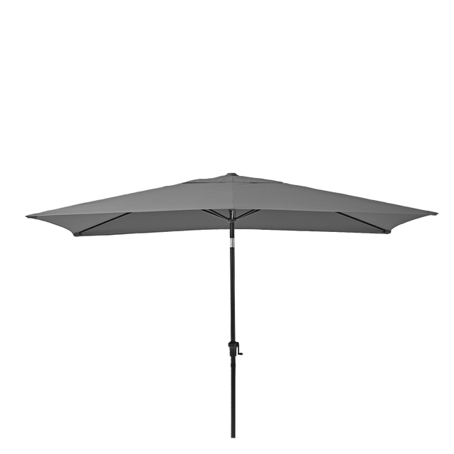 Chapéu de sol NATERIAL AVEA CINZA ESCURO 200X300CM