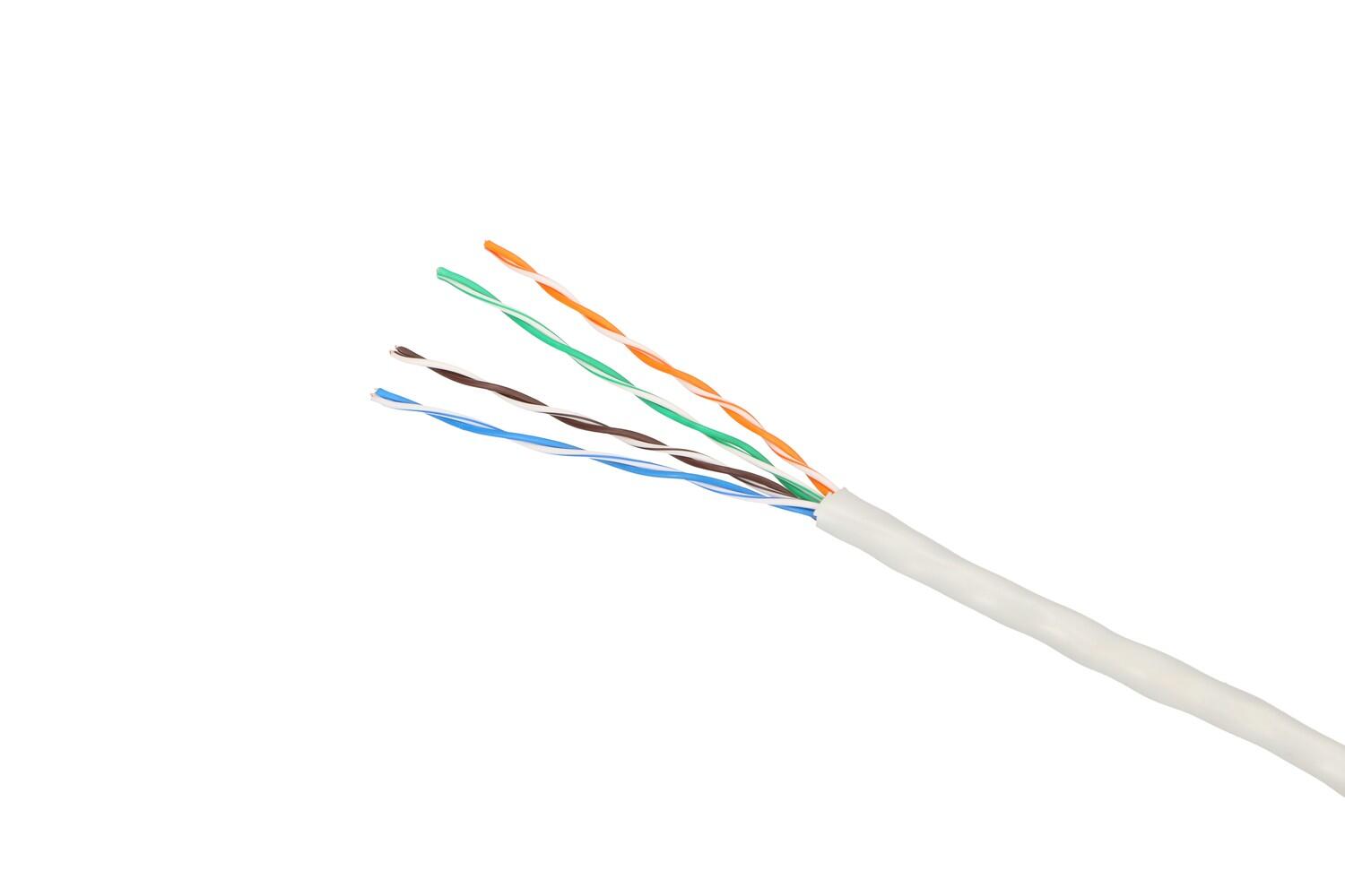 Kabel UTP (U/UTP) kat 5e nieekranowany 1m - 2