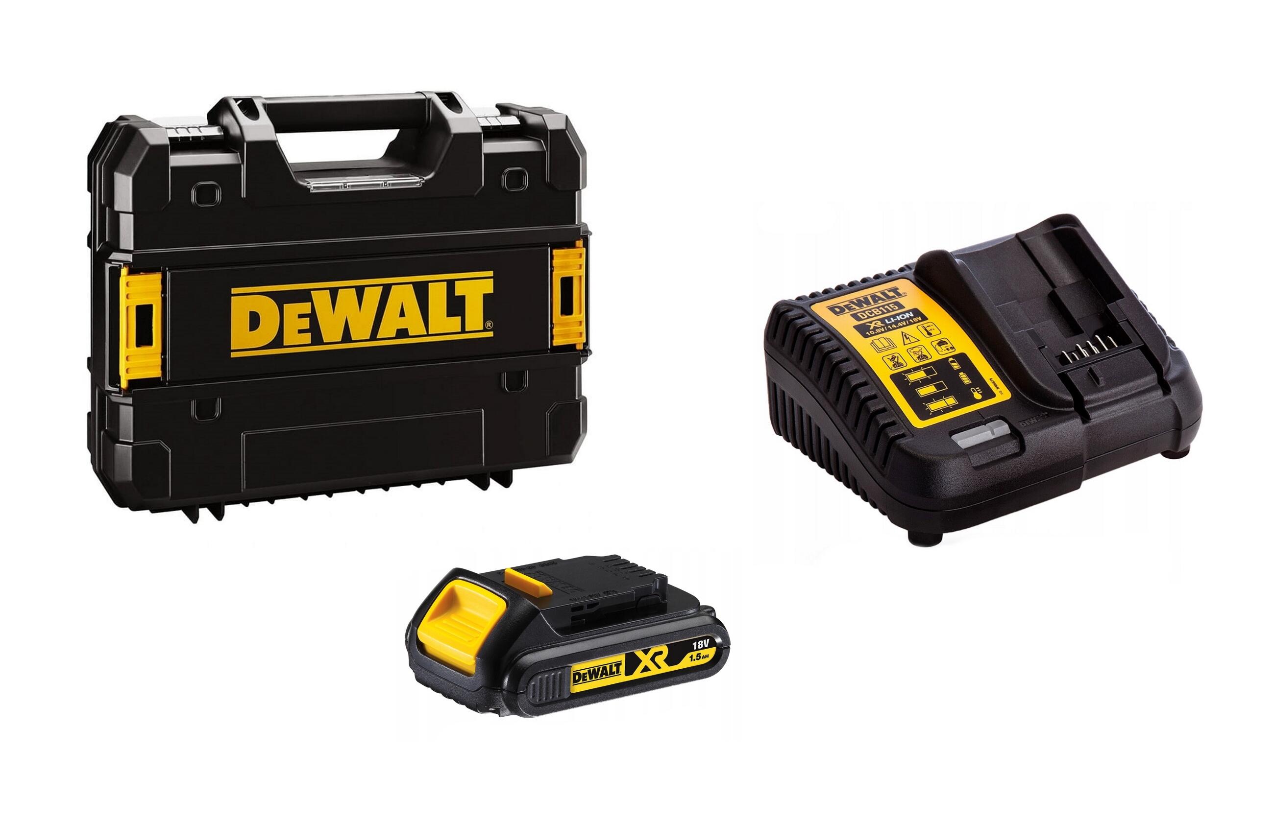 Wiertarko-wkrętarka 18V DCD778S2T DeWalt / 2 x 1,5Ah - 2