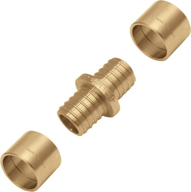 Kan Push Łącznik mosiężny z pierścieniem 18×2/18×2,5 mm