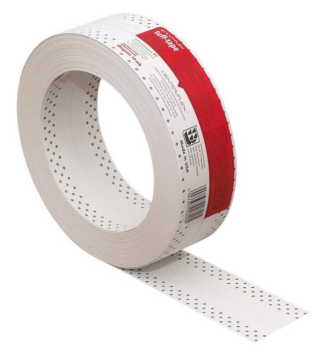 Taśma do połączeń i narożników wewnętrznych płyt g-k TT-TUFF TAPE czerwona 20 mb